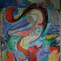 JVB18 - 35 x 27 cm / tècnica mixta sobre cartulina