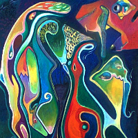 JVB28 - 85 x 65 cm / acrílic sobre tela