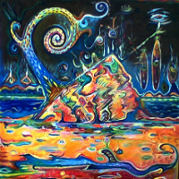 JVB30 - 65 x 55 cm / acrílic sobre tela