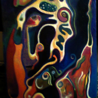 JVB31 - 70 x 55 cm / acrílic sobre cartró